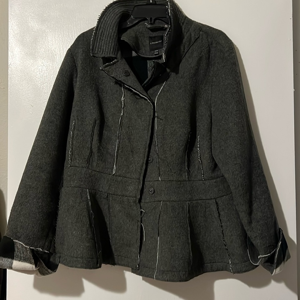 LANE BRYANT Peplum Jacket